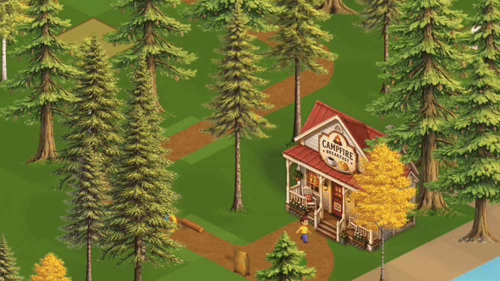 Visitor mood changes based on park design